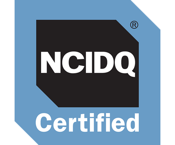 Professional NCIDQ Certified badge design